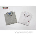 100%Cotton Jacquard Fabric With Jacquard Collar Men Shirt